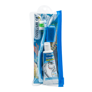 Cool Shock Kit Bucal de Viaje Sharky Bubble Gum