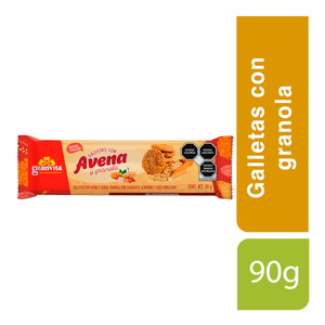 Granvita Galletas de Avena con Granola 90 g