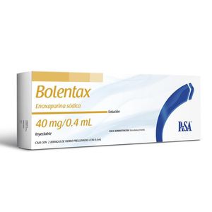 Bolentax 40mg/Ml 2 Amp Enoxaparina Sodica 2 Pz