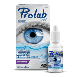 Prolub P/Lentes de Contacto Gotas 10 Ml