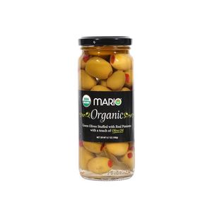 Aceitunas C/Pimientas Organicas 1 Pz