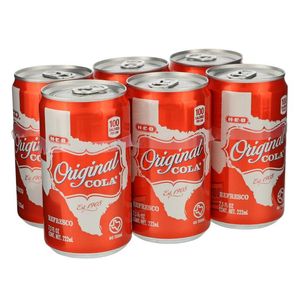 Refresco Original Cola 6 Pack 222ml 1 Pz