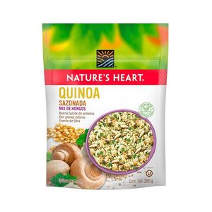 Quinoa Sazonada Nature's Heart Mezcla de Hongos 250 g