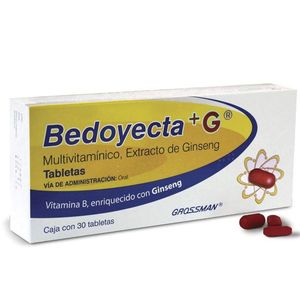 Bedoyecta + G Miltivitaminico Tabletas 30 Pz