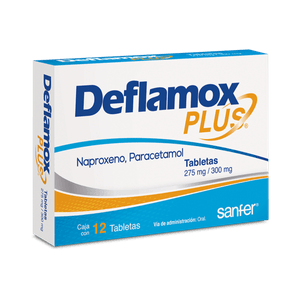 Analgésico Deflamox Plus 12 Pz