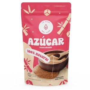 la Casa del Jugo Azucar Mascabado Organico 550 g