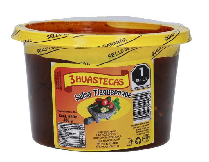 3 Huastecas Salsa Tlaquepaque 480 g Mi Tienda del Ahorro