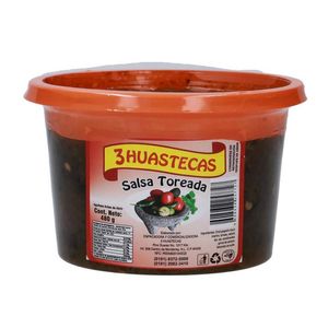 3 Huastecas Salsa Toreada 480 g