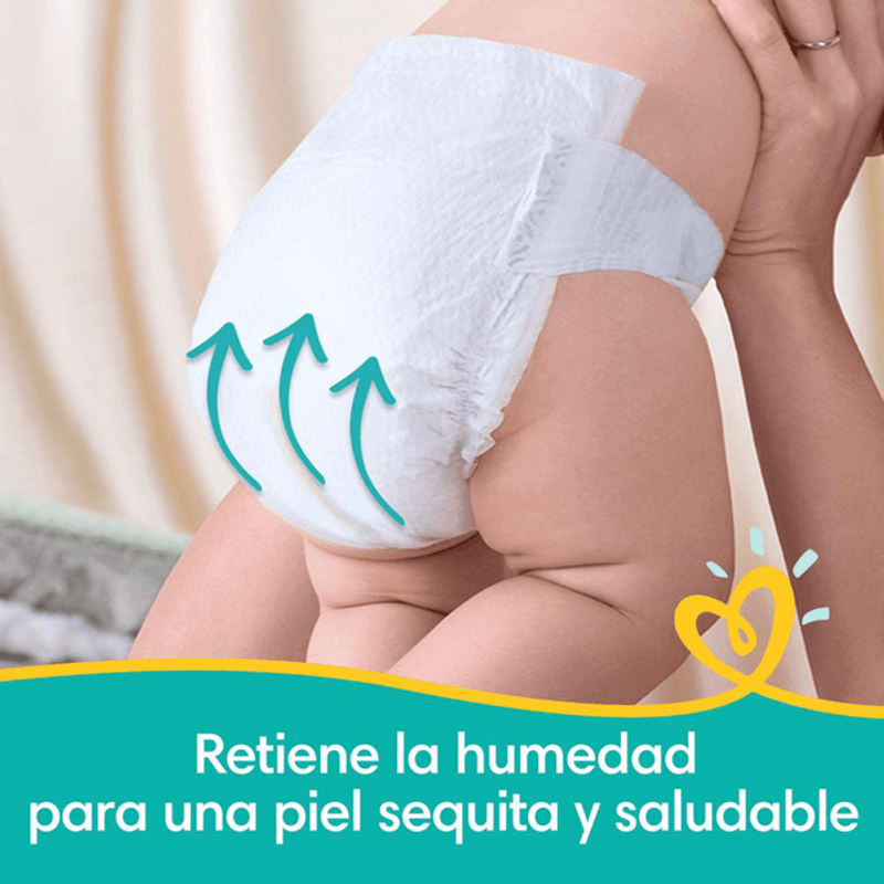 Pampers Pañales Swaddlers Overnights Etapa 4 58 P - H-E-B México