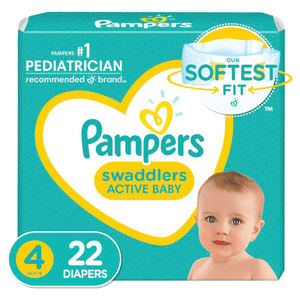 Pañales Swaddlers Etapa 4 22 Pz