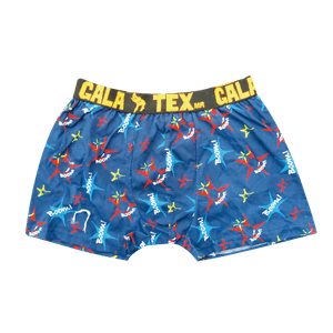 Boxer Lycra Algodón Estampado Caballero 1 Pz