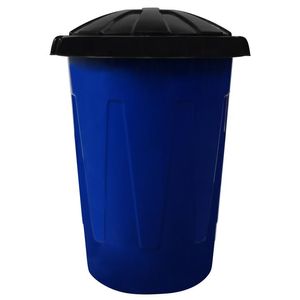 Contenedor 60 Lts Azul/Negro 1 Pz