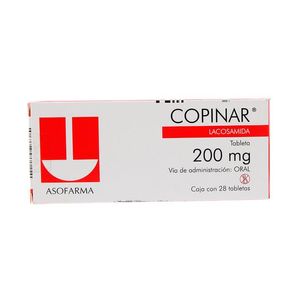 Copinar 200 Mg Tab 28 Lacosamida 28 Pz