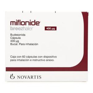 Miflonide Breezhaler 400mcg Cap60 Budesonida 60 Pz