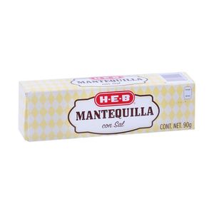 HEB Mantequilla con Sal 90 g