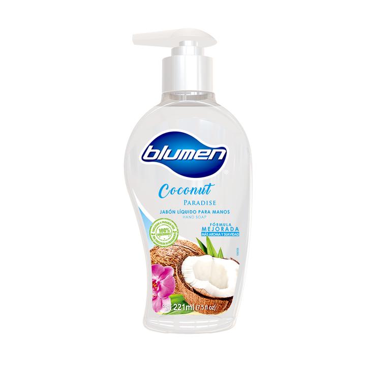 Blumen Jabón Líquido Manos Antibacterial Coconut H E B México 5896