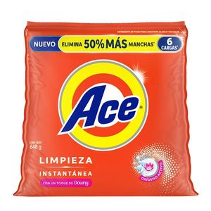 ACE Detergente en Polvo con Toque de Downy 648 g