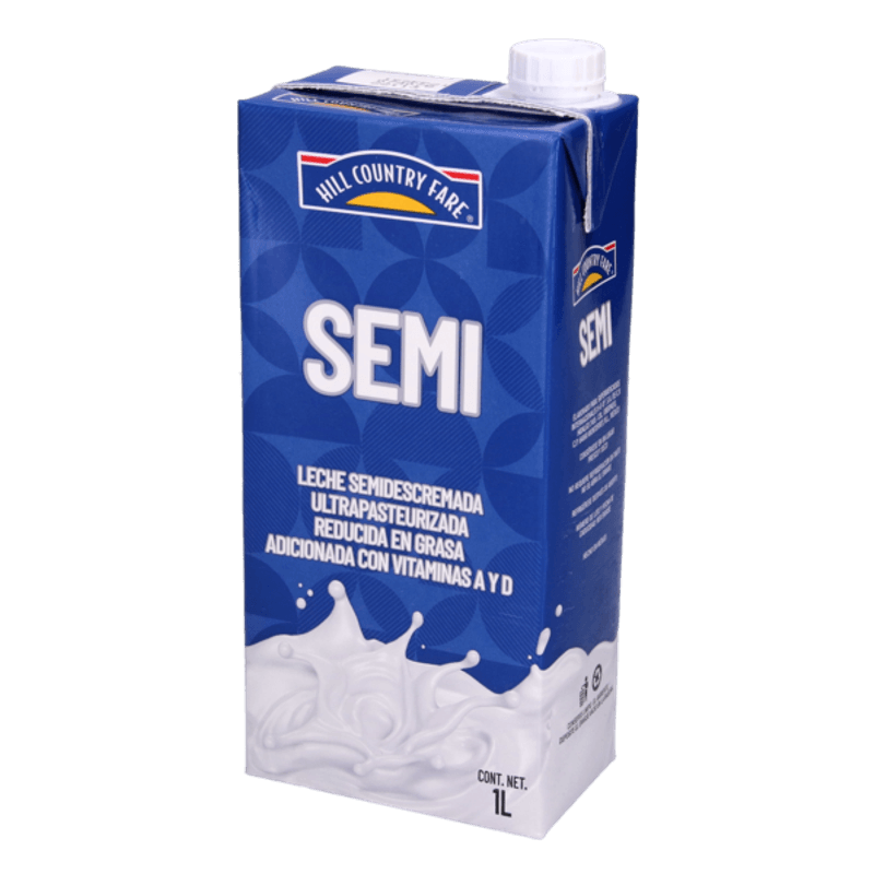 Leche Semi Alpura Ultrapasteurizada, 1 l.