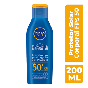 NIVEA SUN Protector Solar Protección & Hidratación FPS50 200 ml