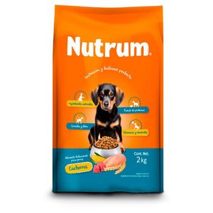 Nutrum Alimento Seco para Perros Cachorros 2 kg Nutrum Alimento Seco para Perros Razas Pequeñas 2 kg