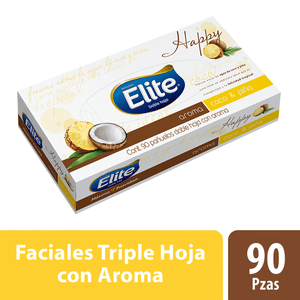 Pañuelos Faciales Desechables Coco-Piña 90 Pz