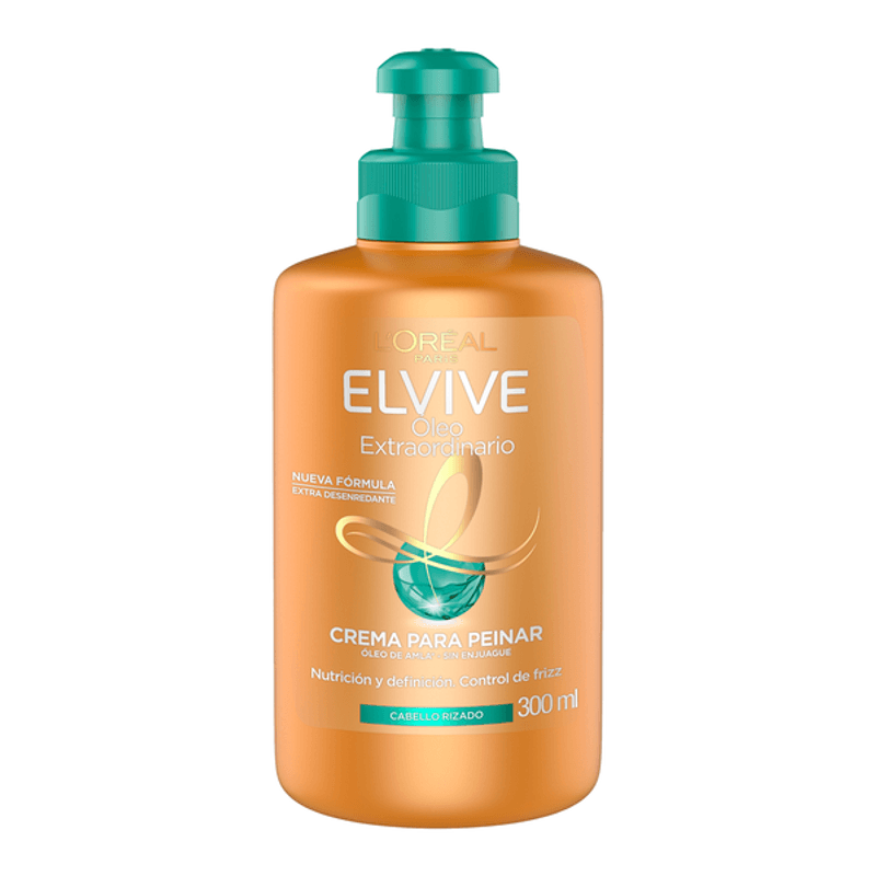 Elvive Aceite extraordinario Champú nutritivo para rizos de Amla