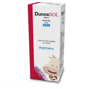 Italmex Dunoxsol Hierro 5% Gotas 20 ml