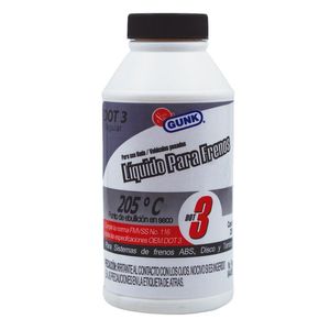 Líquido Para Frenos Gunk DOT 3 250 ml 1 Pz