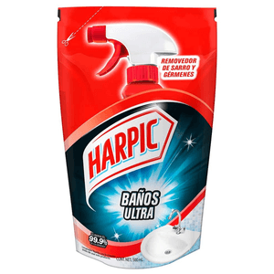 Harpic Limpiador Baños Ultra Pouch 500 ml