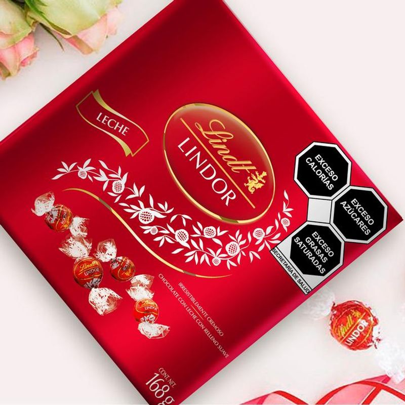 Chocolate Lindt Lindor Leche 168 Gr