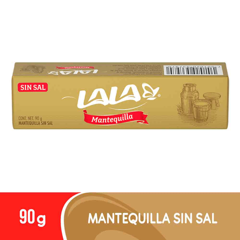 Lala Mantequilla Sin Sal 90 G - Mi Tienda Del Ahorro