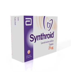 Synthroid 25 Mcg 30 Tab Levotiroxina Sodica 30 Pz