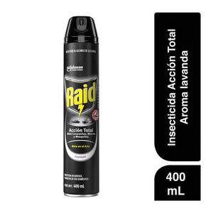 Raid Insecticida Aerosol Acción Total 400 ml