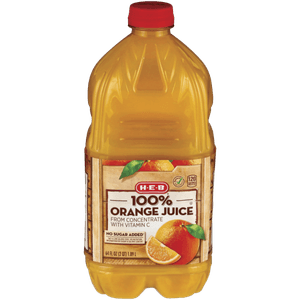 HEB Jugo 100% Jugo de Naranja 1.89 L