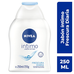 NIVEA Jabón Íntimo Femenino Frescura Diaria 250 ml 1 pz