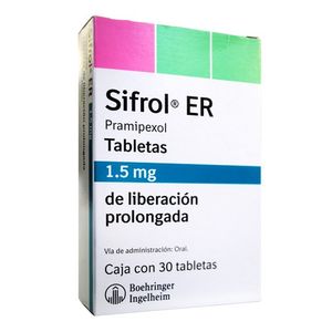 Sifrol  Er 1.5 Mg  30 Tab. Pramipexol 30 Pz