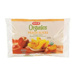 HEB Organics Mezcla Rebanadas de Durazno 283 g