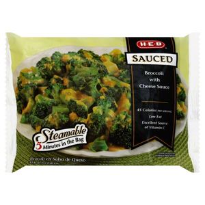 HEB Sauced Vegetales Brocoli con Queso 340 g