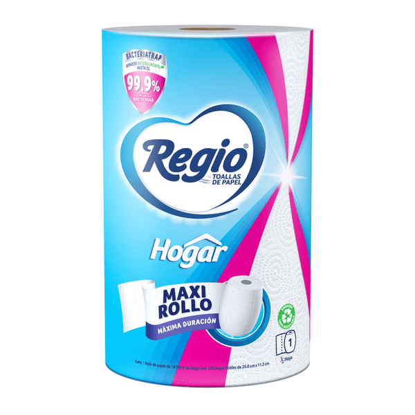Papel higiénico húmedo Regio luxury 42 toallas más 1 despachador