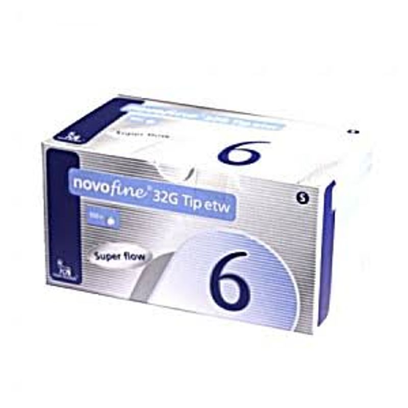 Novofine 32G (0,23/0,25X6Mm) 100 Agujas - Farmacia Chamberí