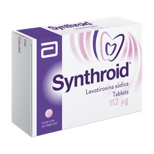 Synthroid 112 Mcg 30 Tab Levotiroxina Sodica 30 Pz