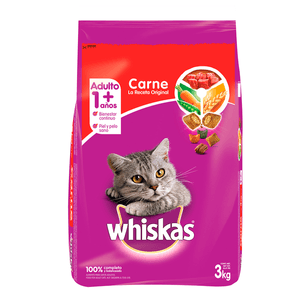 Alimento para Gato Carne 3 kg Pedigree Premio para Perros Biscrok 225 g