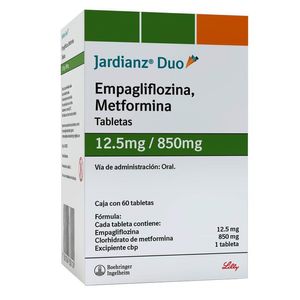 Jardianz Duo 12.5/850mg 60tab Empagliflozina Metfo 60 Pz