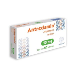 Antredamin 10 Mg C/ 20 Tab Aripiprazol 20 Pz