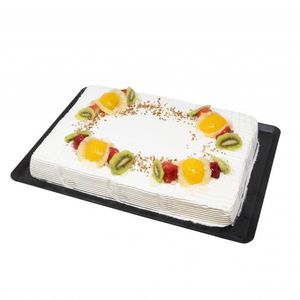 Pastel Media Plancha con Fruta 1 Pz