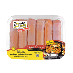 Sabropollo Muslo Deshuesado Aplanado 660 g