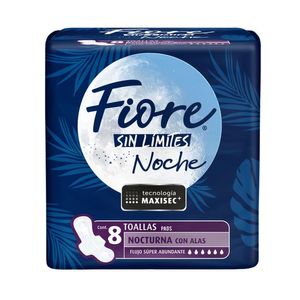 Toalla Femenina Noche Total 8 Pz