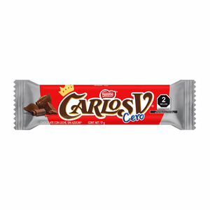 Carlos V Chocolate con Leche Cero 17 g