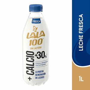 Lala Leche Fresca 100 Sin Lactosa Calcio 1 L