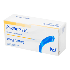 Pisatine Hc 10/20 Mg Tabletas 28 Pz